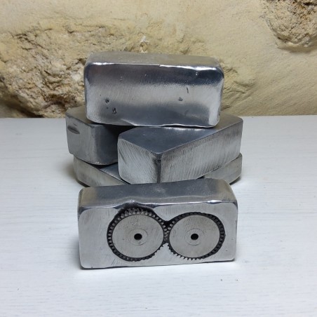 Lingots d'aluminium artisanal Four à fusion