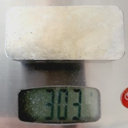 Lingots 303gr d'étain pure à 95% - le classique