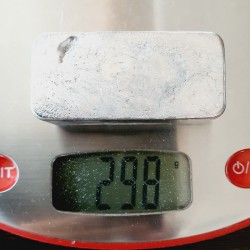 Lingots 298 gr d'étain pure à 95% - le classique
