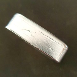 Lingots carré 325gr d'étain pour collection, création, artisanat, bijoux.